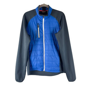 Sunice Hamilton Thermal Stretch Jacket Mens Medium Blue NWT